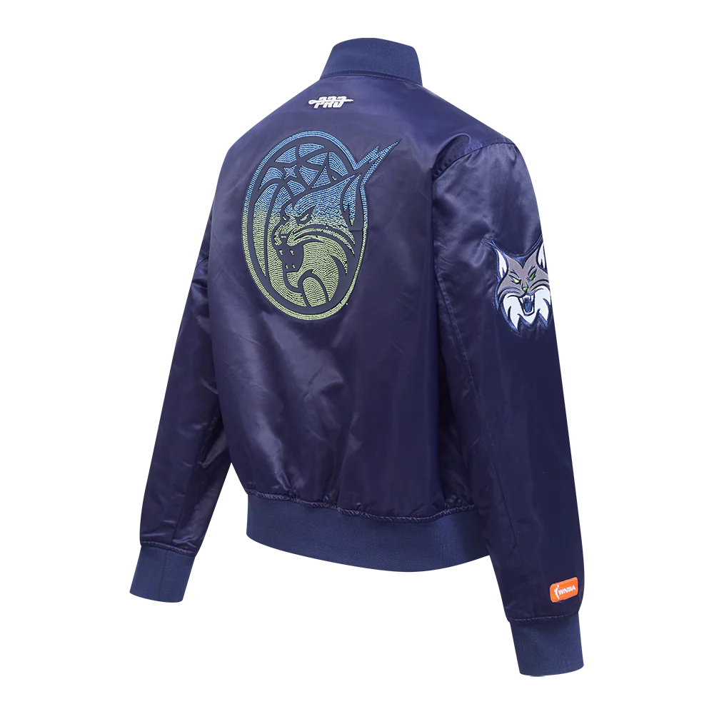 WNBA MINNESOTA LYNX JEWELS WOMEN'S SATIN JACKET