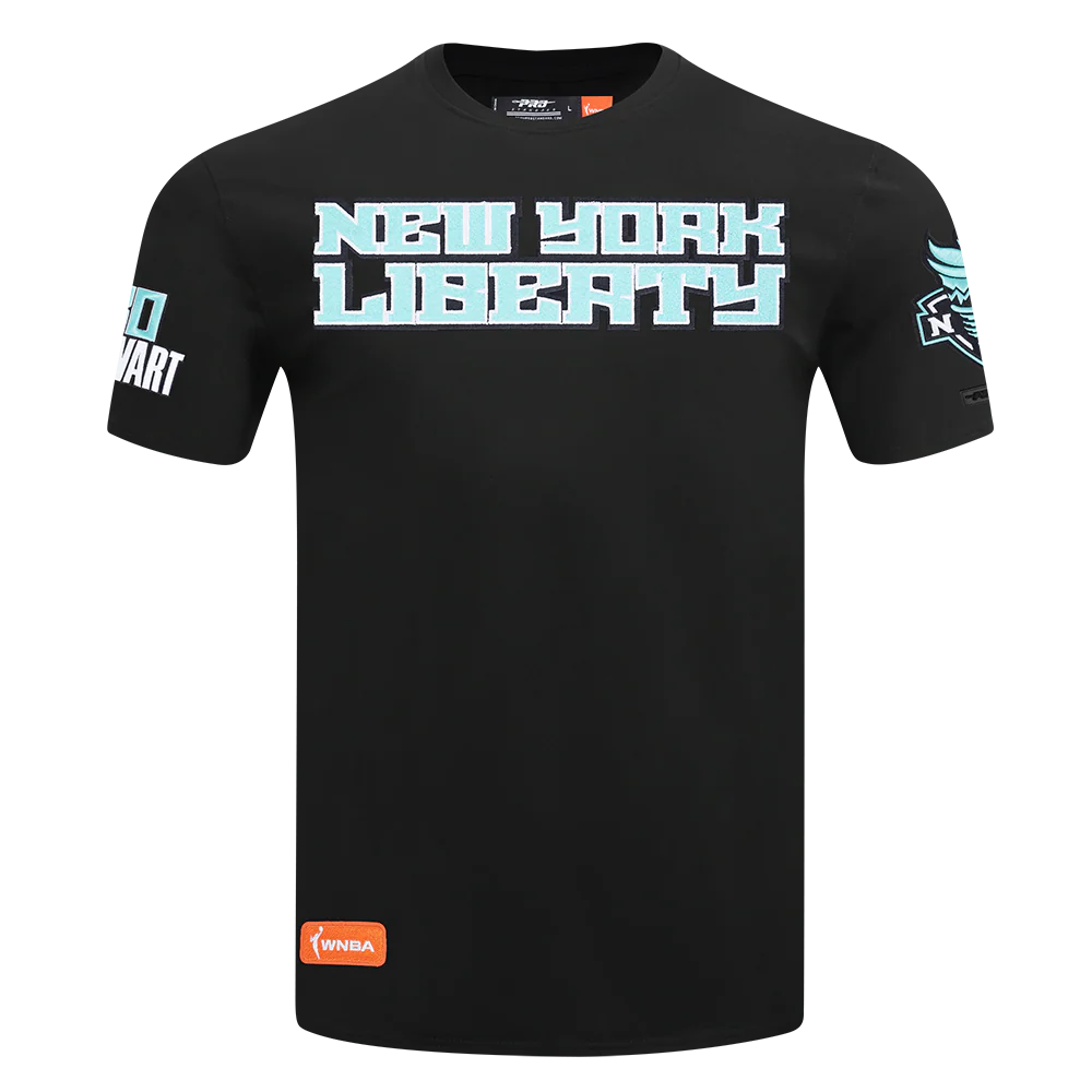 WNBA NEW YORK LIBERTY BREANNA STEWART #30 CLASSIC PLAYER NAME AND NUMBER MEN'S SINGLE JERSEY TEE