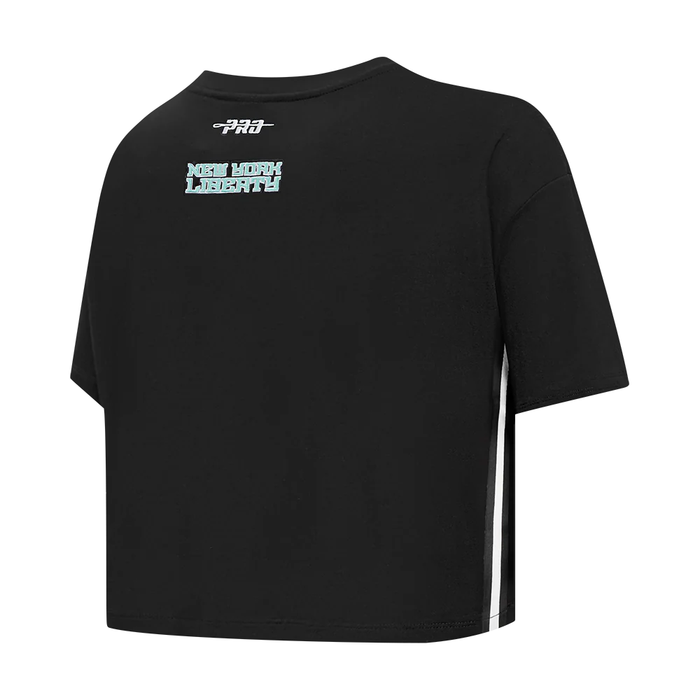 WNBA NEW YORK LIBERTY RETRO CLASSICS WOMEN'S SINGLE JERSEY BOXY TEE