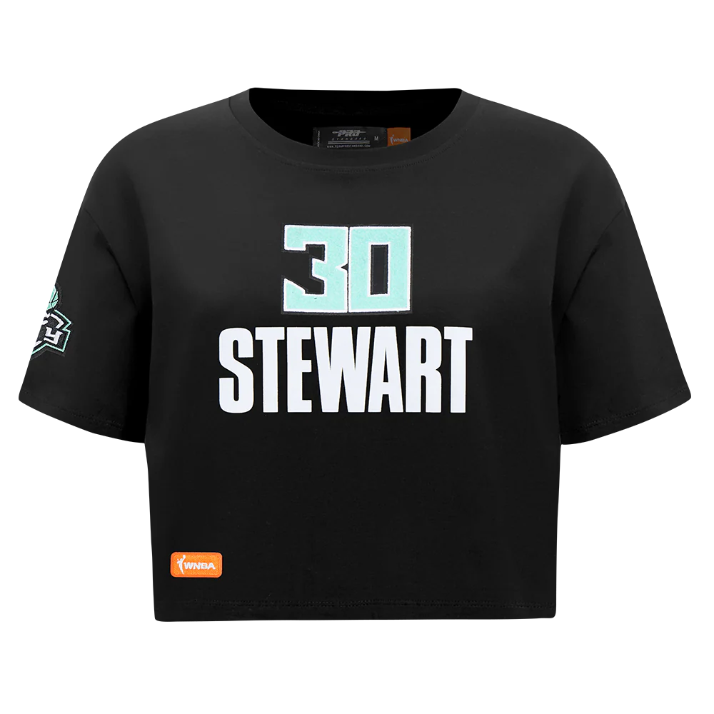 WNBA NEW YORK LIBERTY BREANNA STEWART #30 CLASSIC PLAYER NAME AND NUMBER