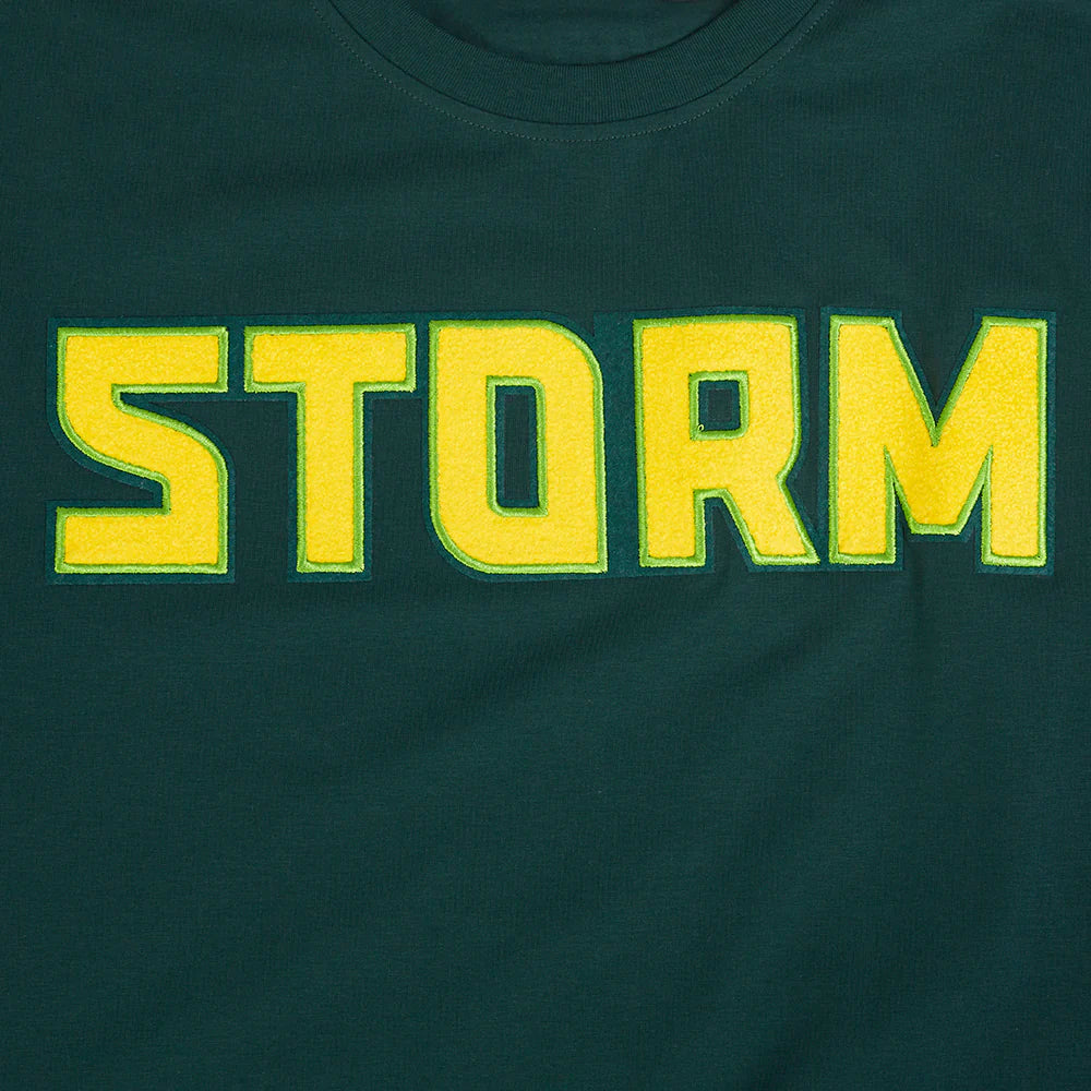 WNBA SEATTLE STORM CLASSIC CHENILLE MEN'S SJ TEE
