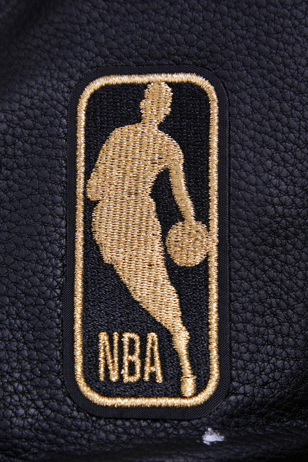 NBA LOS ANGELES LAKERS BLACK & GOLD MEN'S WOOL VARSITY JACKET