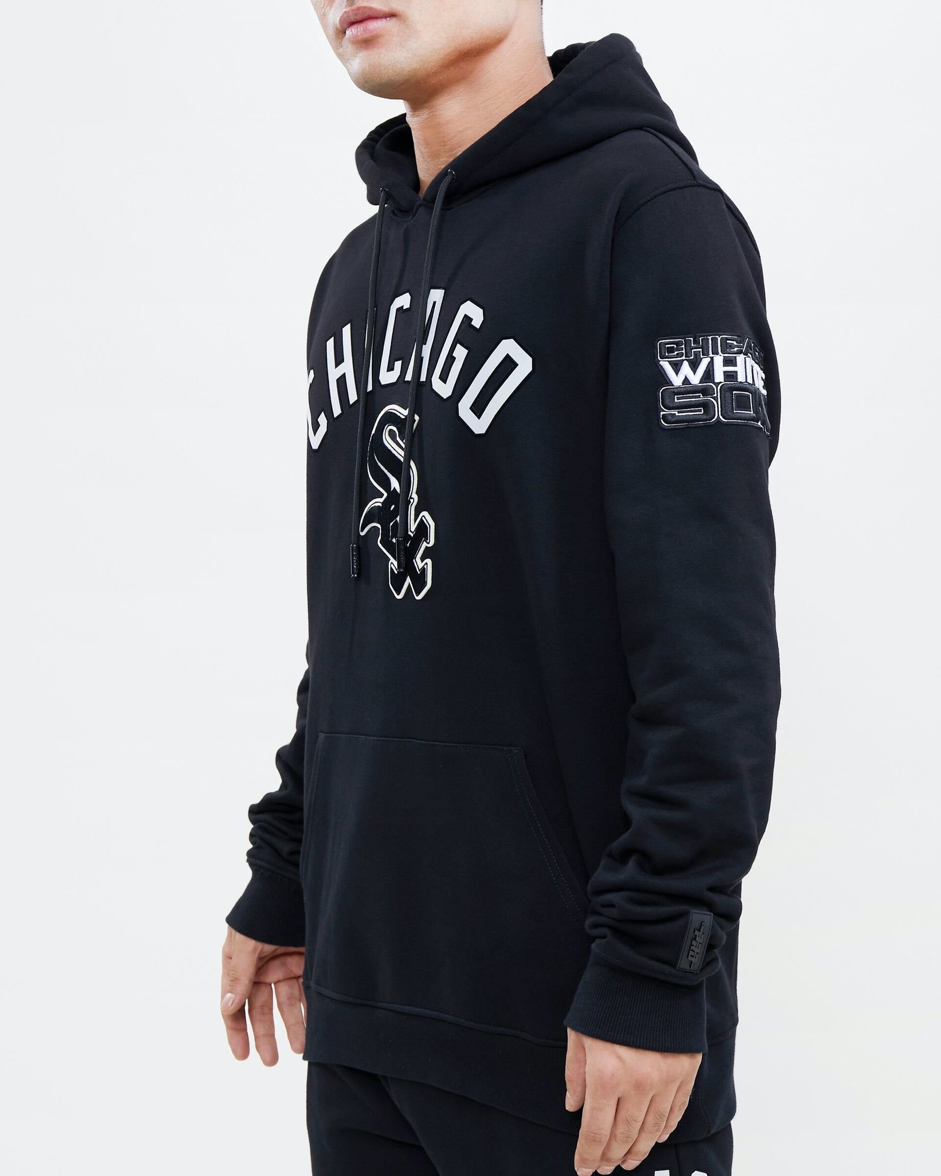 CHICAGO WHITE SOX LOGO STACKED HOODIE